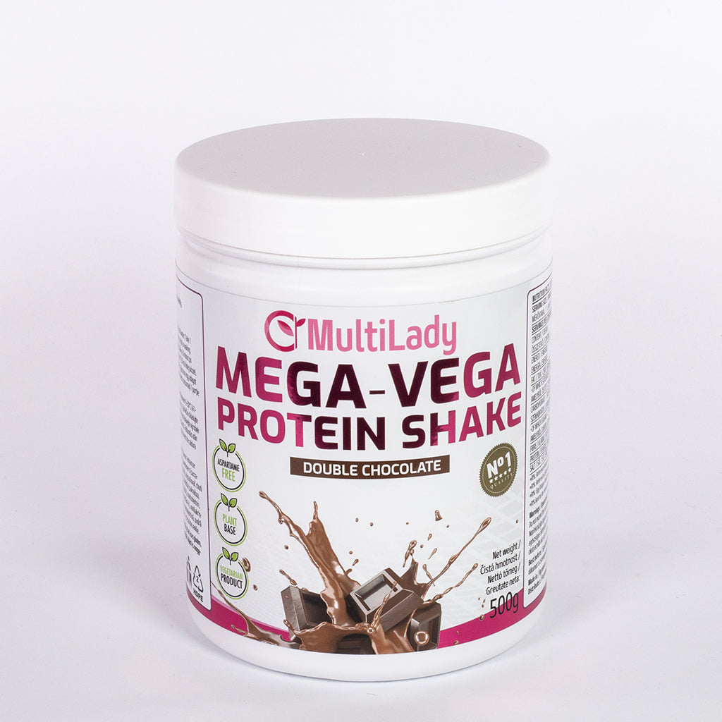 ML Mega Vega proteinový koktejl, příchuť dvojitá čokoláda 3 