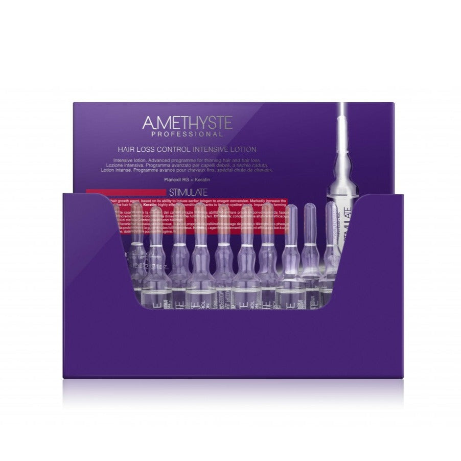 Amethyste Stimulační Intenzivní Kondicionér proti Vypadávání Vlasů, 12x8 ml 1 