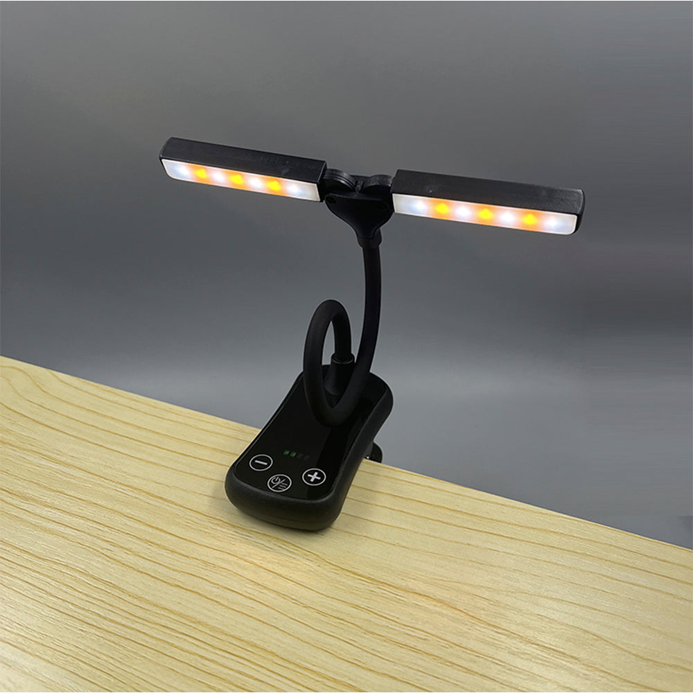 Dvouhlavá lampa na čtení Lumeflex 1 