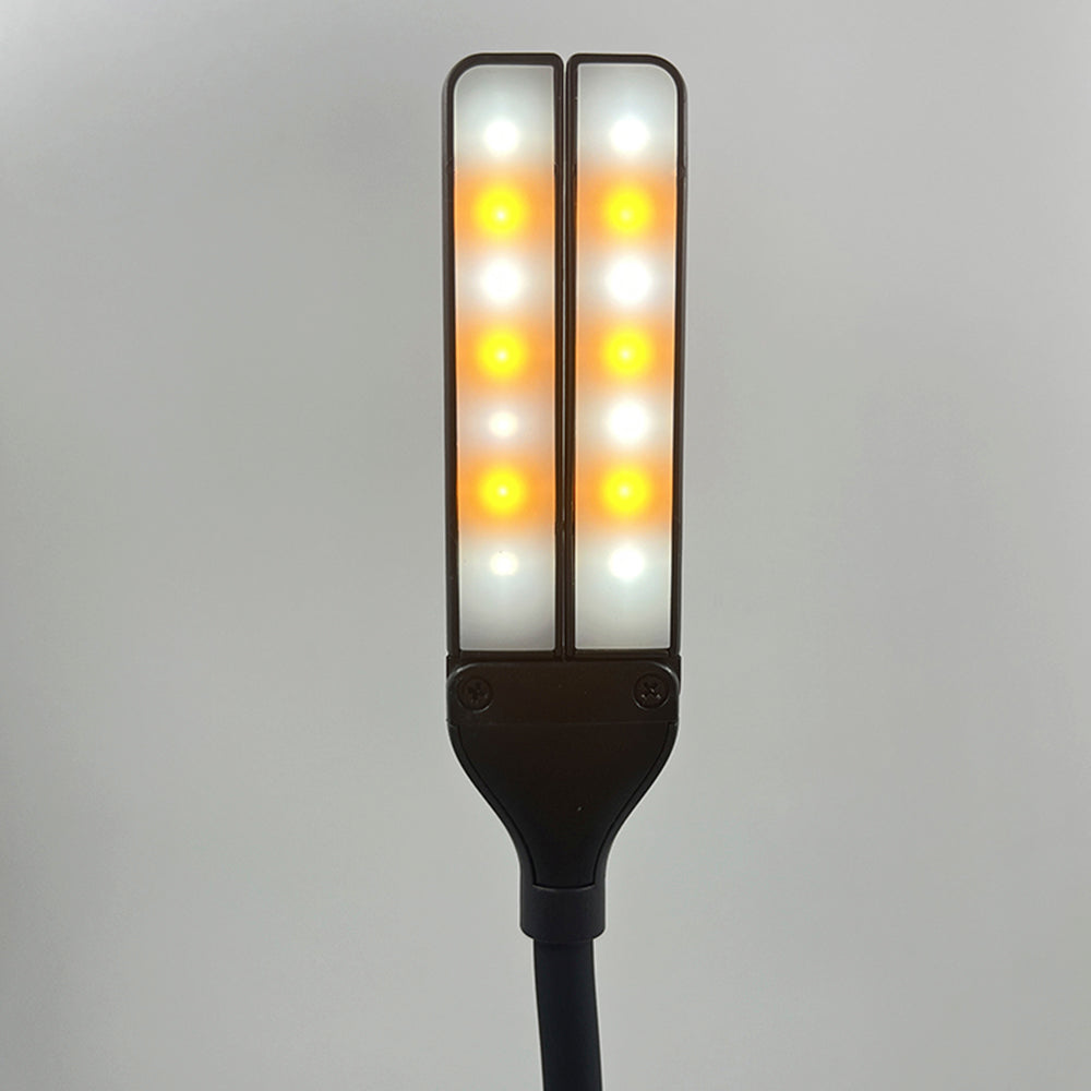 Dvouhlavá lampa na čtení Lumeflex 6 