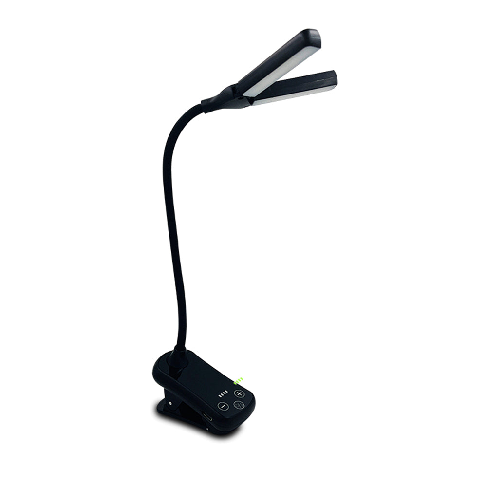 Dvouhlavá lampa na čtení Lumeflex 7 