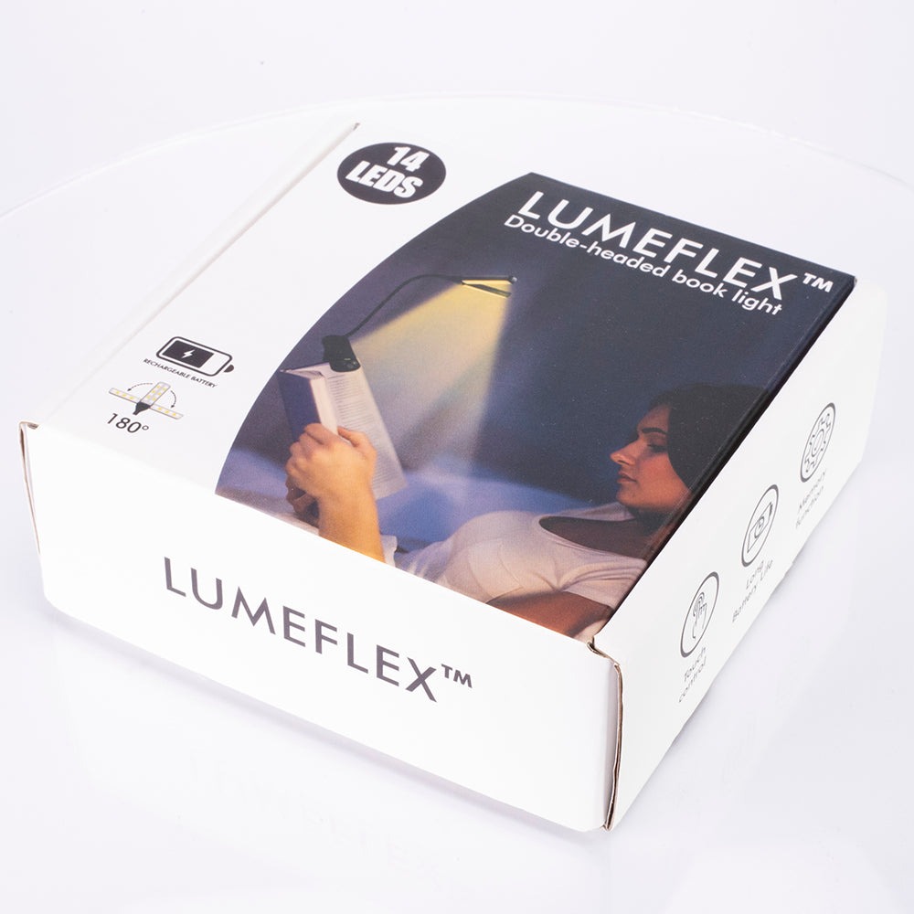 Dvouhlavá lampa na čtení Lumeflex 12 