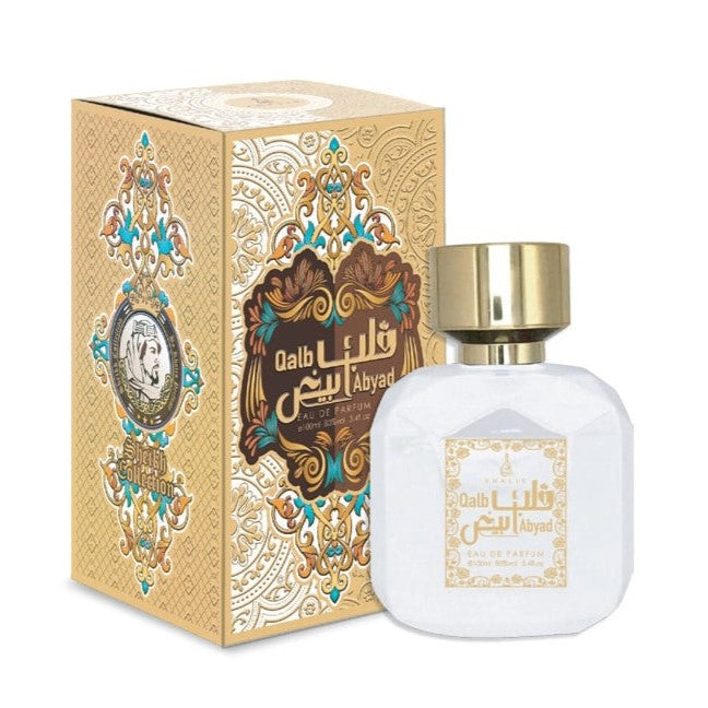 100 ml Eau de Perfume QALB ABYAD Sladká Ovocná Dřevitá Vůně pro Ženy 2 