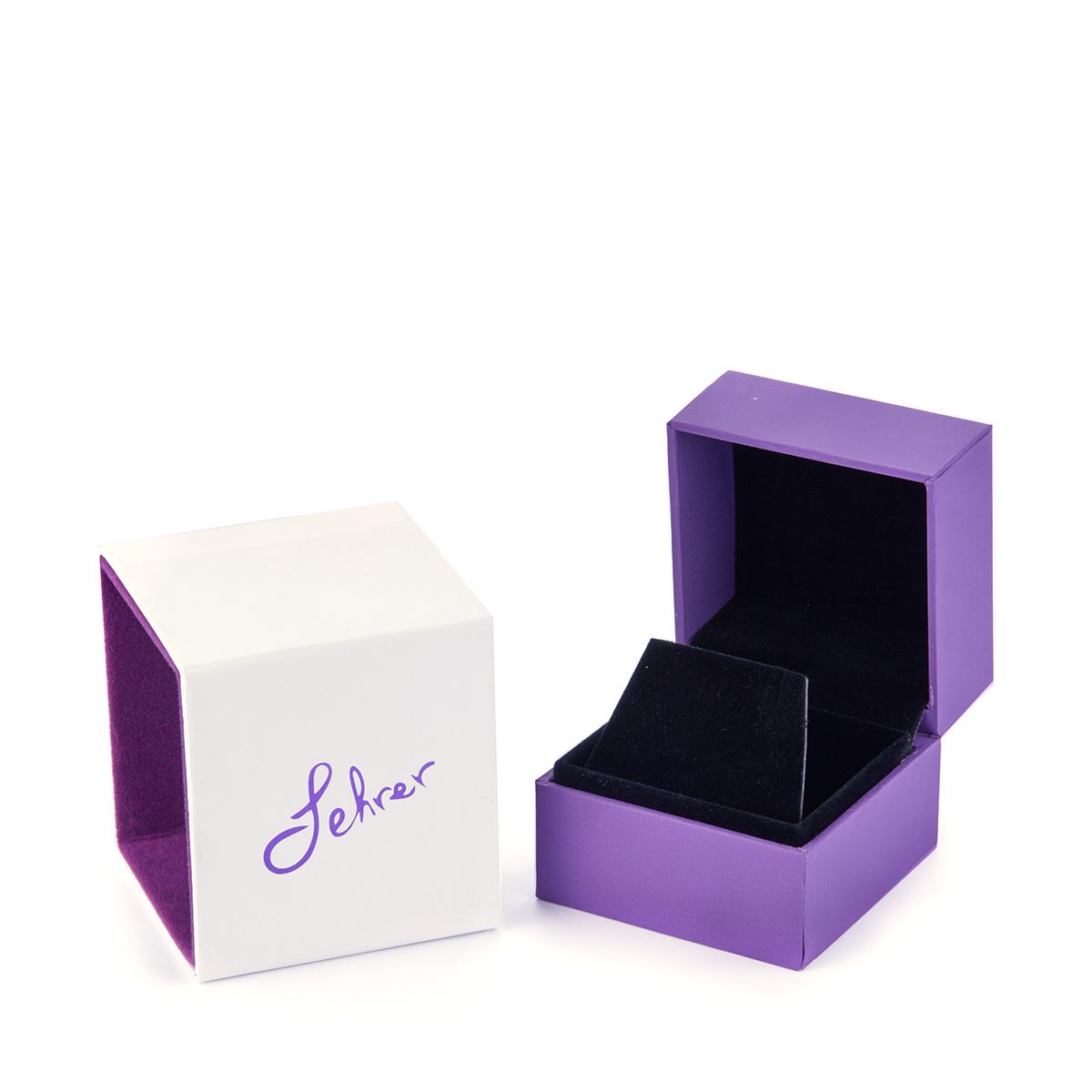 Krabička na náušnice/přívěsek Gemporia - fialová